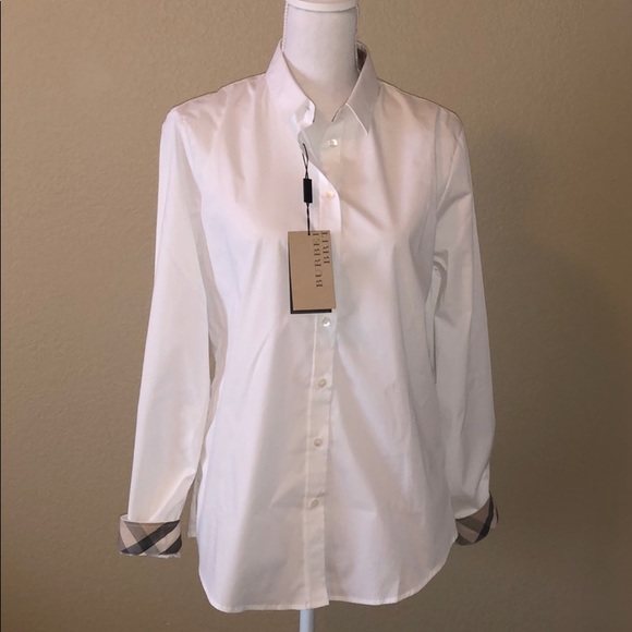 Burberry Tops - NWT Amazing Shirt Burberry Brit with cute details!